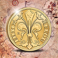 Official Restrike Florin d’oro