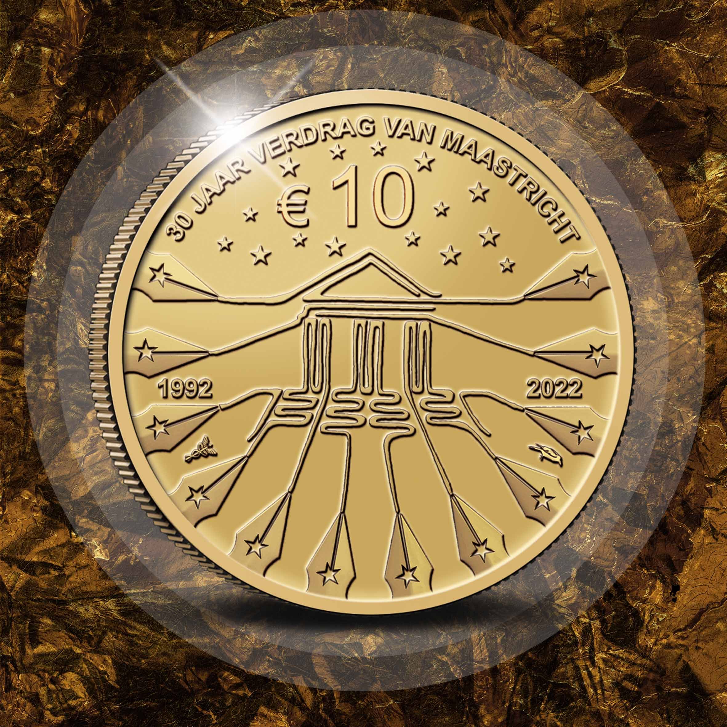 Maastricht Treaty 5 Euro Coin