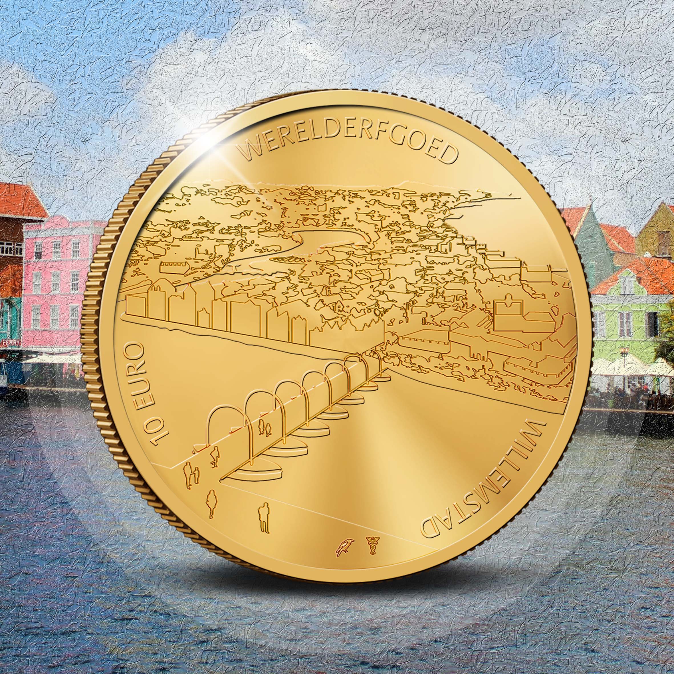 Willemstad 5 Euro Coin